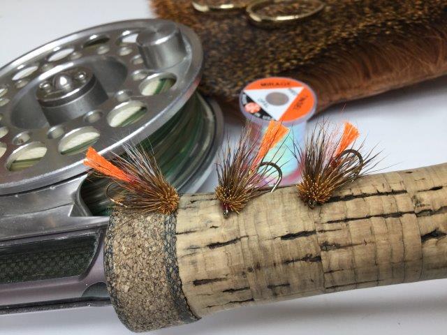 Leslie Miller Flies tied
